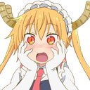 TohruBlush Discord emoji