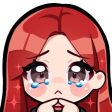Red_hair_brown_eyes_light_uwu_11 Discord emoji