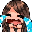 Girl2Cry112x112 Discord Emoji