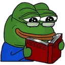 pepe_studying Discord Emoji