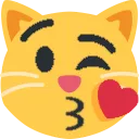5256kissingcat Discord Emoji