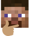 thinking_steve Discord emoji