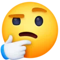 Thinking Face Discord Emoji