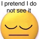 asspretendnottosee