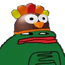 pepehmmturkeyhat2 Discord Emoji
