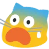 BlobCatScaredSweat