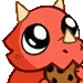 RedDragunEatingCookie