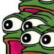pepecrowded Discord emoji