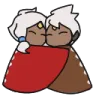 hugging
