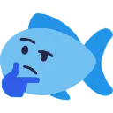 fish_think Discord Emoji