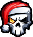 PirateArmadaChristmasSkull Discord emoji