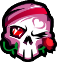 PirateArmadaRoseSkull Discord emoji