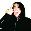 billie_middle3 Discord emoji