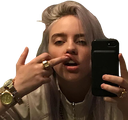 billie_middle4 Discord emoji