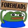 Foreheads