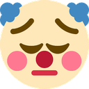 pensiveclown Discord emoji
