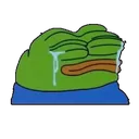 Pepe Crying pepecrying Discord Emoji