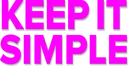 keep_it_simple