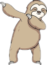 SlothDab Discord emoji