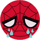 crying_spiderman Discord emoji