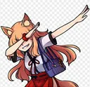 Foxy_dab Discord Emoji