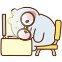 TontonFriendsWinnieTired Discord emoji