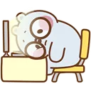 TontonFriendsWinnieTired Discord Emoji