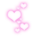 StickerGlowHearts