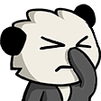 panda_facepalm Discord emoji