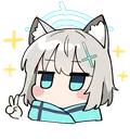 shiroko Discord Emoji