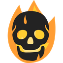 skull_on_fire Discord emoji