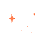 Orange Stars Discord Emoji