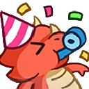 Dragon Party Discord Emoji