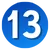 thirteen