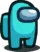Cyan Sus Discord Emoji