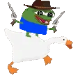 pepeRideGooseGun