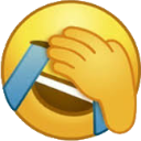 (emoji) :laughs: