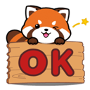 C_redpanda_ok Discord emoji