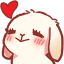 E_rabbit__heart Discord emoji