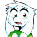 Asriel_Scared Discord Emoji