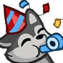 wolfy_Party Discord Emoji