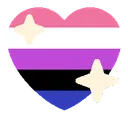PrideHeartGenderfluid