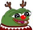 XmasPeepoDeerHappy