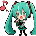 5785 Hatsune Miku Sing Discord Emoji