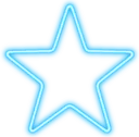 Cyan Star Discord Emoji