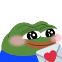 PeepoBlushLetter