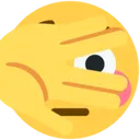 flushed_covered_face Discord Emoji