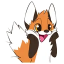PP_FoxExcited Discord Emoji
