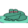 FrogSmoke Discord Emoji