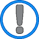 warning_blue Discord emoji